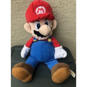 Official Nintendo Super Mario 24" Mario Plush Stuffed Toy‎ Bag